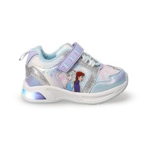 Disney Frozen Light-Up Sneakers - Silver and Purple